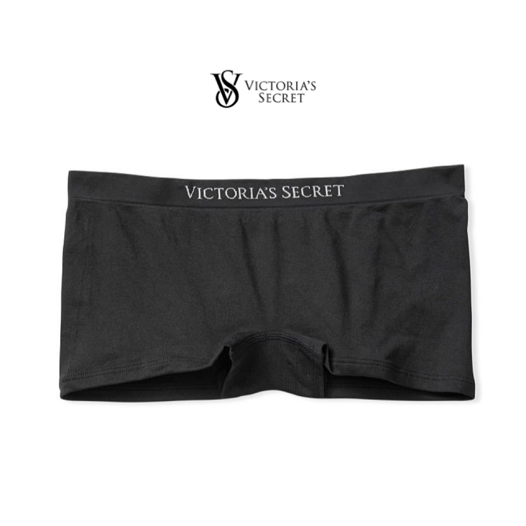 Victoria's Secret(ヴィクトリアズシークレット)のシームレスボーイショーツ♡ブラック レディースの下着/アンダーウェア(ショーツ)の商品写真