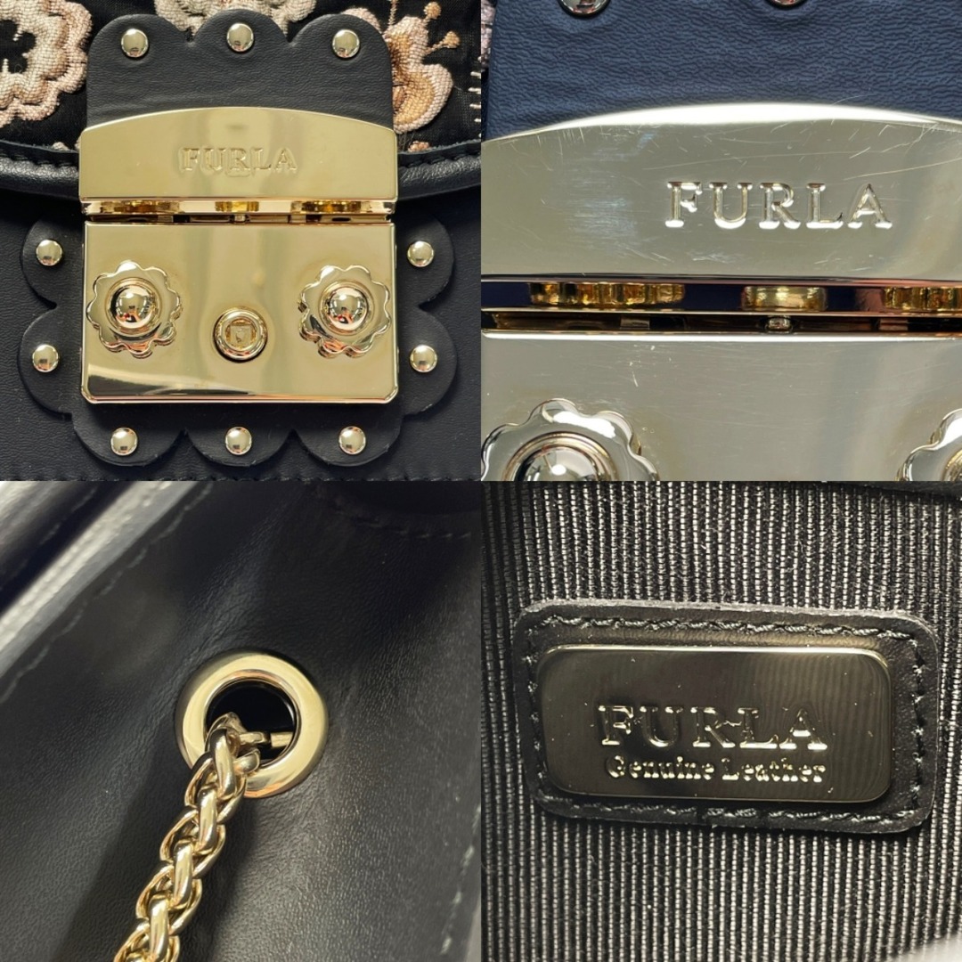 Furla - FURLA フルラ メトロポリス ARABESQUE 258742 ブラック