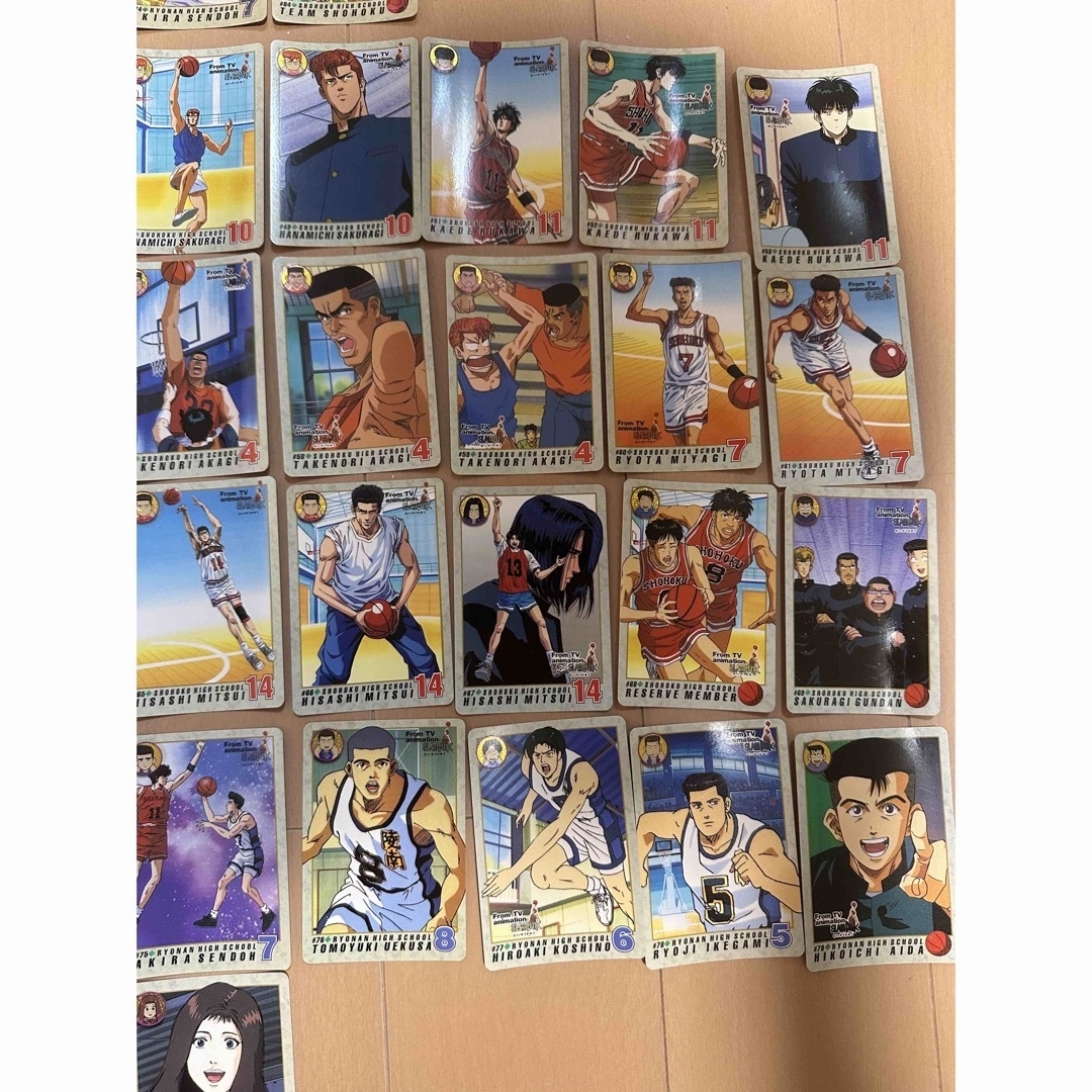 第2弾 被りなし、41枚、SLAM DUNK スラムダンク カードダス