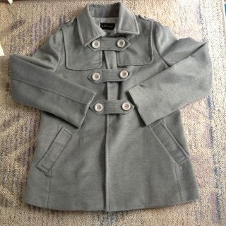 グレーコート☆未使用品☆(ピーコート)