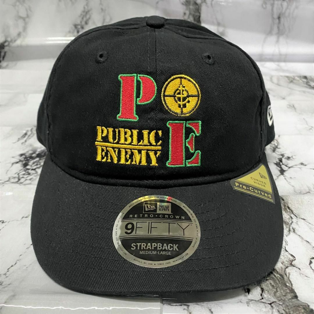 レア！海外限定！New ERA x PUBLIC ENEMY コラボ CAP-