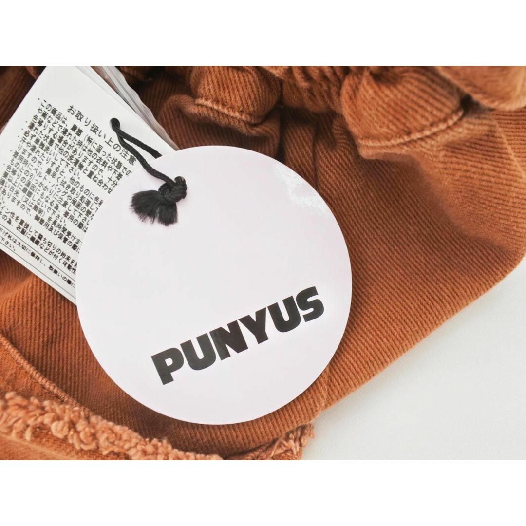 PUNYUS(プニュズ)の新品 PUNYUS プニュズ 渡辺直美 カットオフ ミニ スカート size1/茶  ■◆ レディース レディースのスカート(ミニスカート)の商品写真