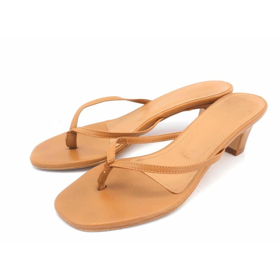 Flattered フラッタード トング サンダル size36（23.0cm位）/ベージュ ■◆◎レディース