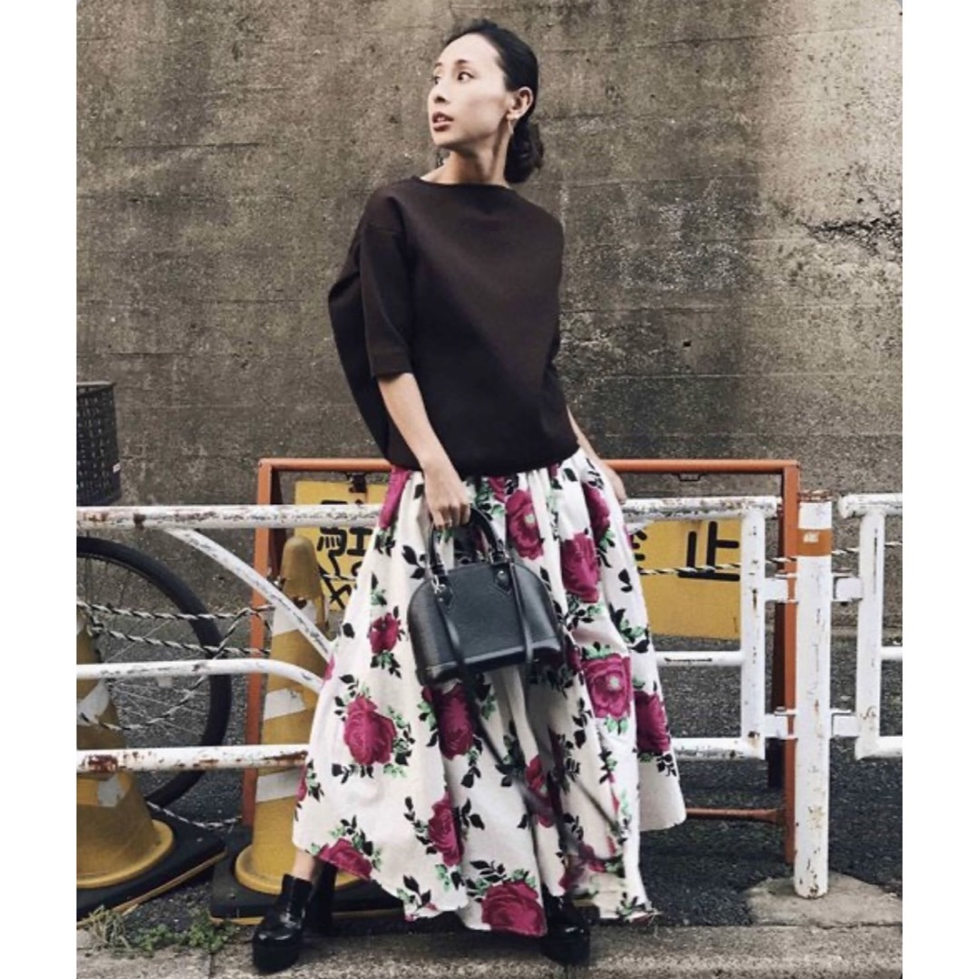 Ameri VINTAGE(アメリヴィンテージ)のアメリLUCY CIRCULAR SKIRT  花柄スカートAMERI レディースのスカート(ロングスカート)の商品写真