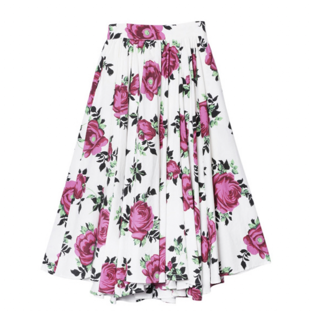 Ameri VINTAGE(アメリヴィンテージ)のアメリLUCY CIRCULAR SKIRT  花柄スカートAMERI レディースのスカート(ロングスカート)の商品写真