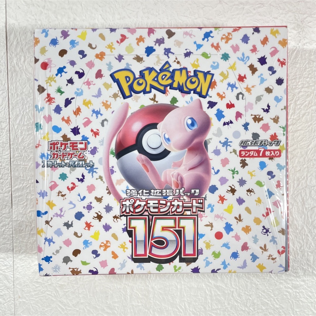 ポケモンカード　151 シュリンク付き　1BOX