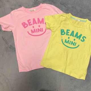 ビームス(BEAMS)のビームスミニ　　100cm 110cm お揃い　半袖　姉妹　姉弟(Tシャツ/カットソー)