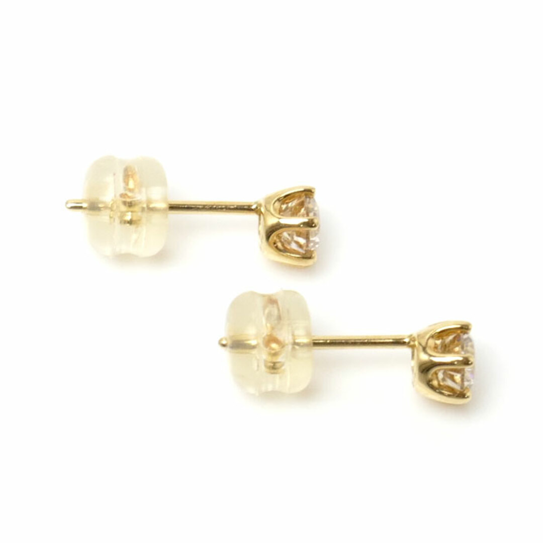 エステール K18YG イエローゴールド ピアス ダイヤモンド0.25ct/0.25ct 0.8g レディース