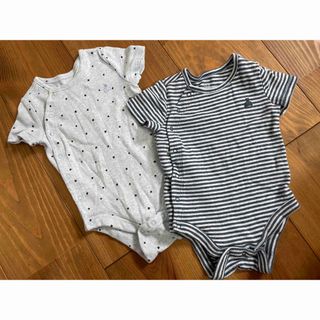 ベビーギャップ(babyGAP)の最終値下げ ＊＊ baby GAP  ロンパース  2点セット(ロンパース)