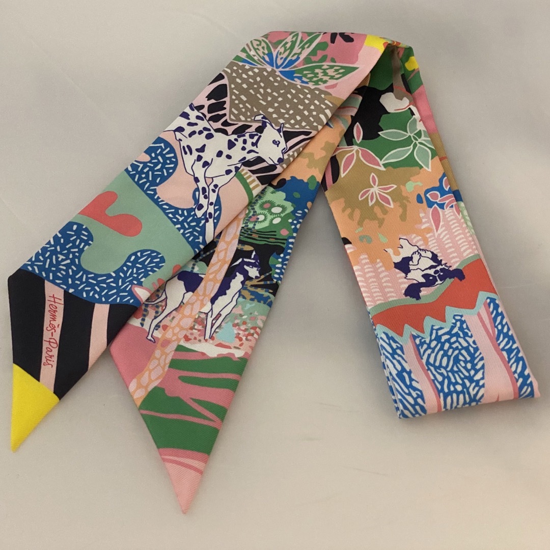 品】HERMES エルメス ツイリー 自由に - バンダナ/スカーフ