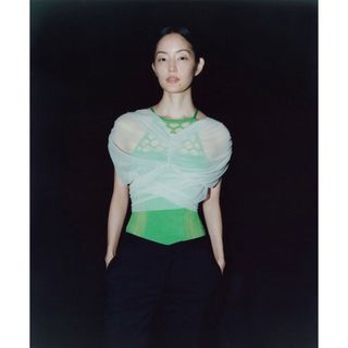 Fetico GATHERED SHEER TOP フェティコの通販|ラクマ
