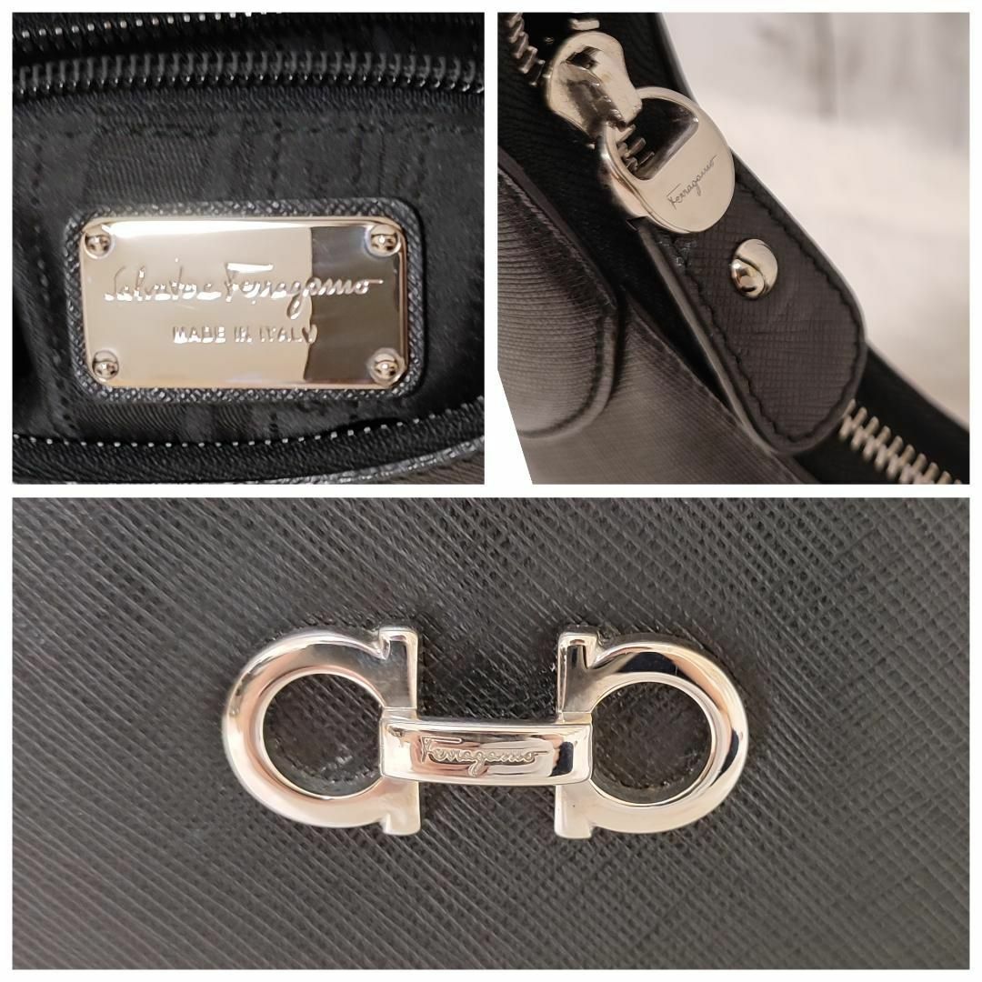 オックスフォードブルー ☆未使用に近い☆salvatore ferragamo