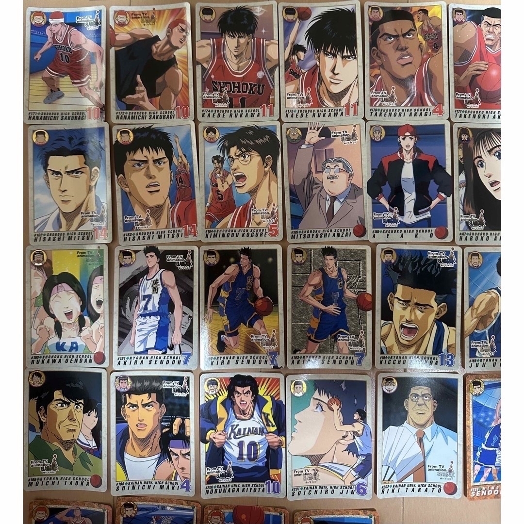 信頼も高い 第5弾 ノーマルコンプ 35枚、SLAM DUNK スラムダンク カードダス カード
