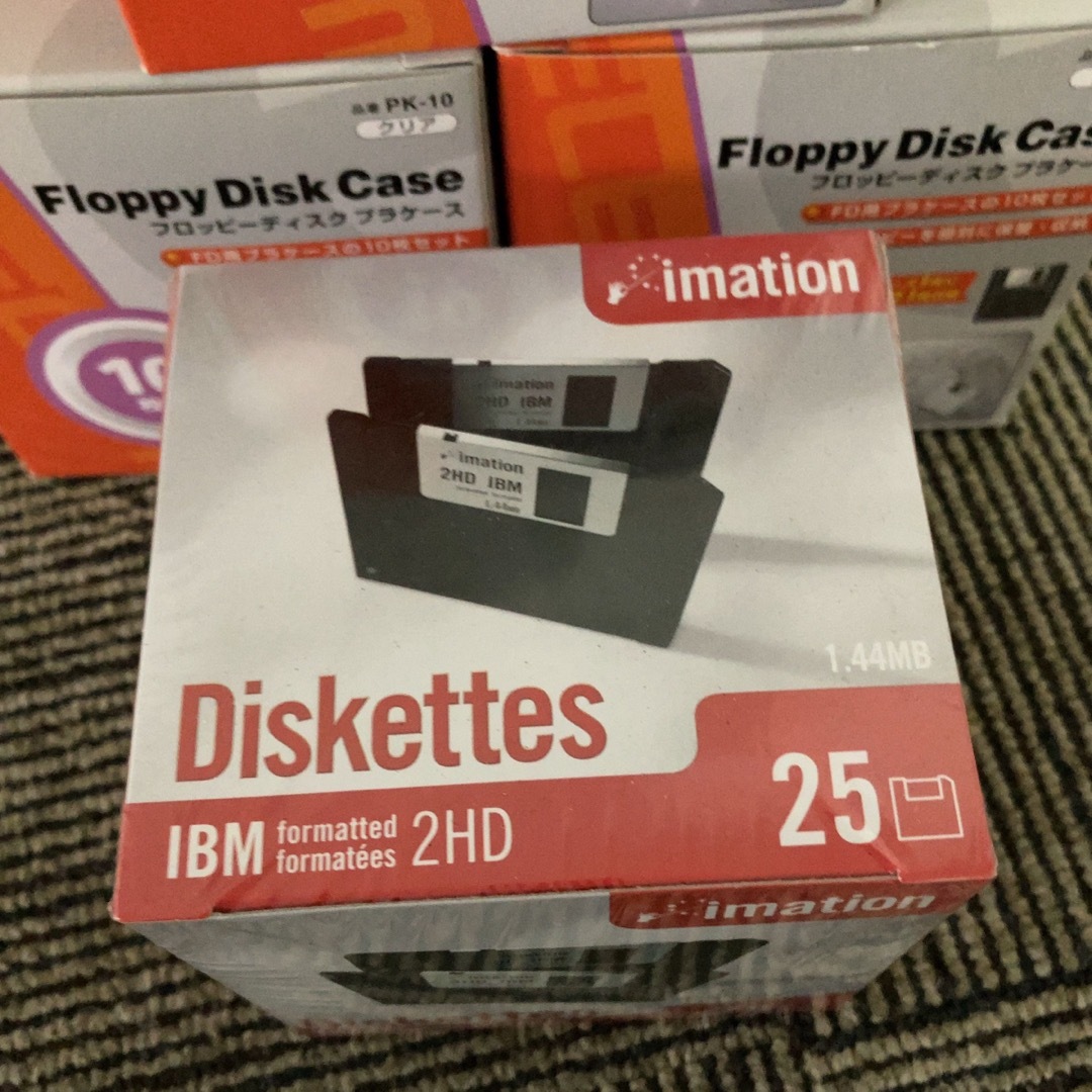 IBM(アイビーエム)の【ごまパン様】IBM imation Diskettes 2HD スマホ/家電/カメラのPC/タブレット(その他)の商品写真