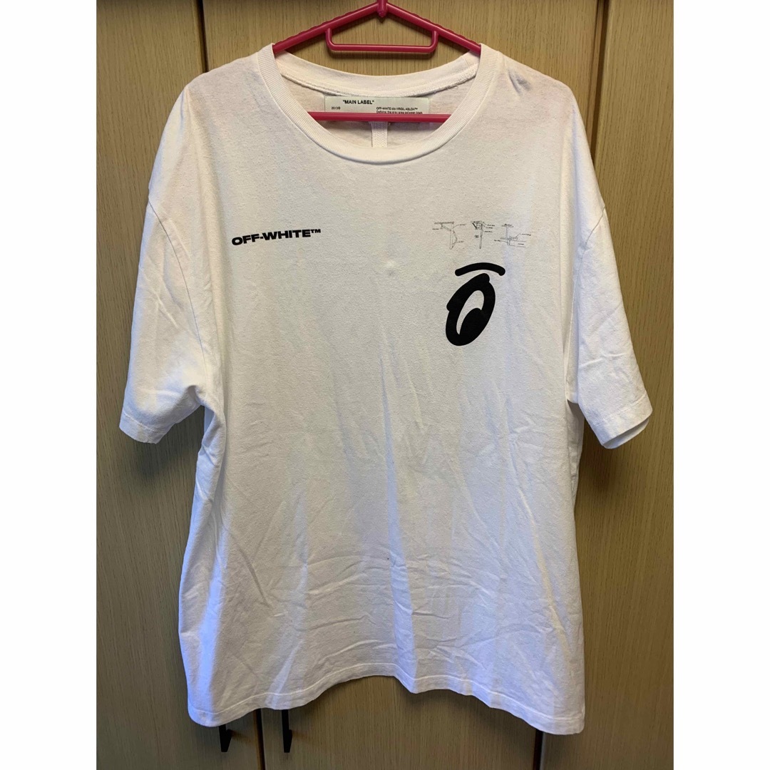 直販専門店 正規 19SS OFF-WHITE オフホワイト アローロゴ Tシャツ