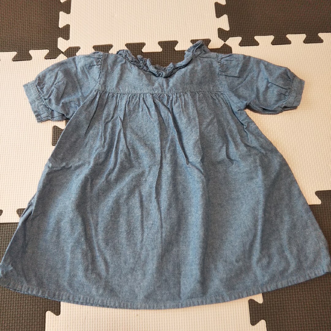 チュニック 90size キッズ/ベビー/マタニティのキッズ服女の子用(90cm~)(Tシャツ/カットソー)の商品写真