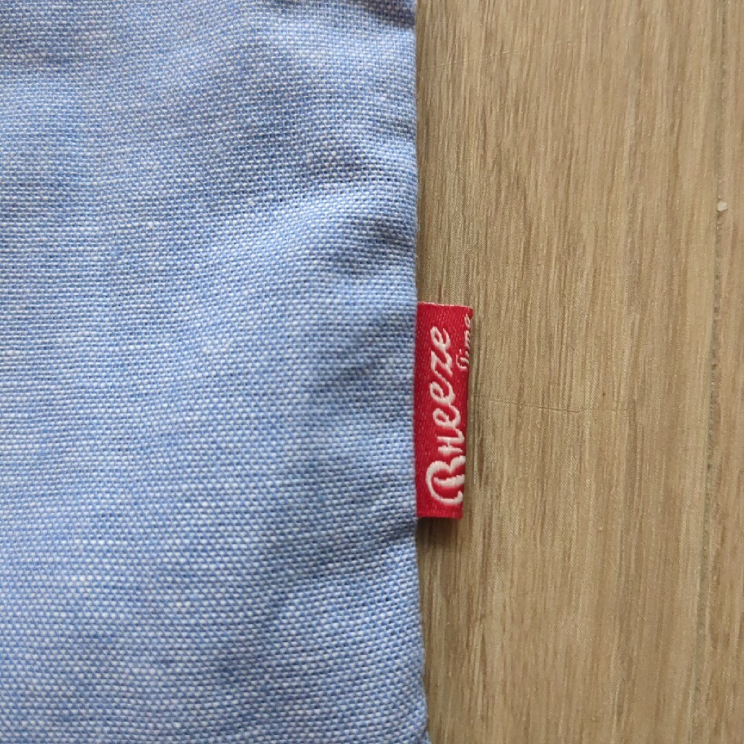 BREEZE(ブリーズ)のBREEZE　ブルーシャツ　130 キッズ/ベビー/マタニティのキッズ服男の子用(90cm~)(ブラウス)の商品写真