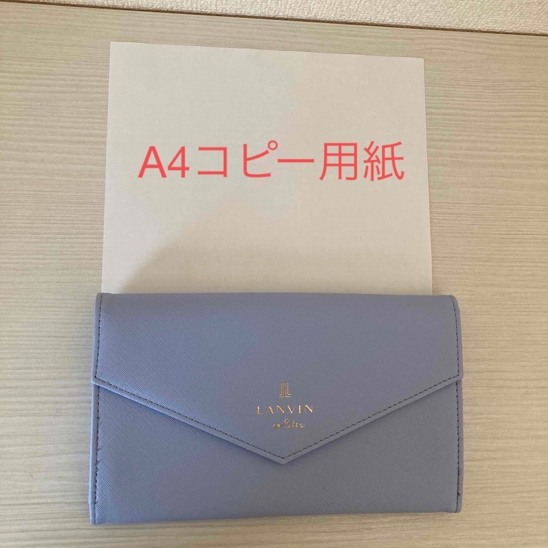 LANVIN en Bleu(ランバンオンブルー)の 【LANVIN en Bleu】エチケットケース＆ポーチ／ 新品未使用 レディースのファッション小物(ポーチ)の商品写真