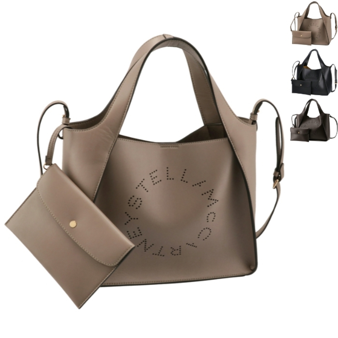 Stella McCartney(ステラマッカートニー)のステラマッカートニー STELLA MCCARTNEY ロゴ ショルダーバッグ クロスボディ ポーチ付き 513860 W8542  レディースのバッグ(ハンドバッグ)の商品写真