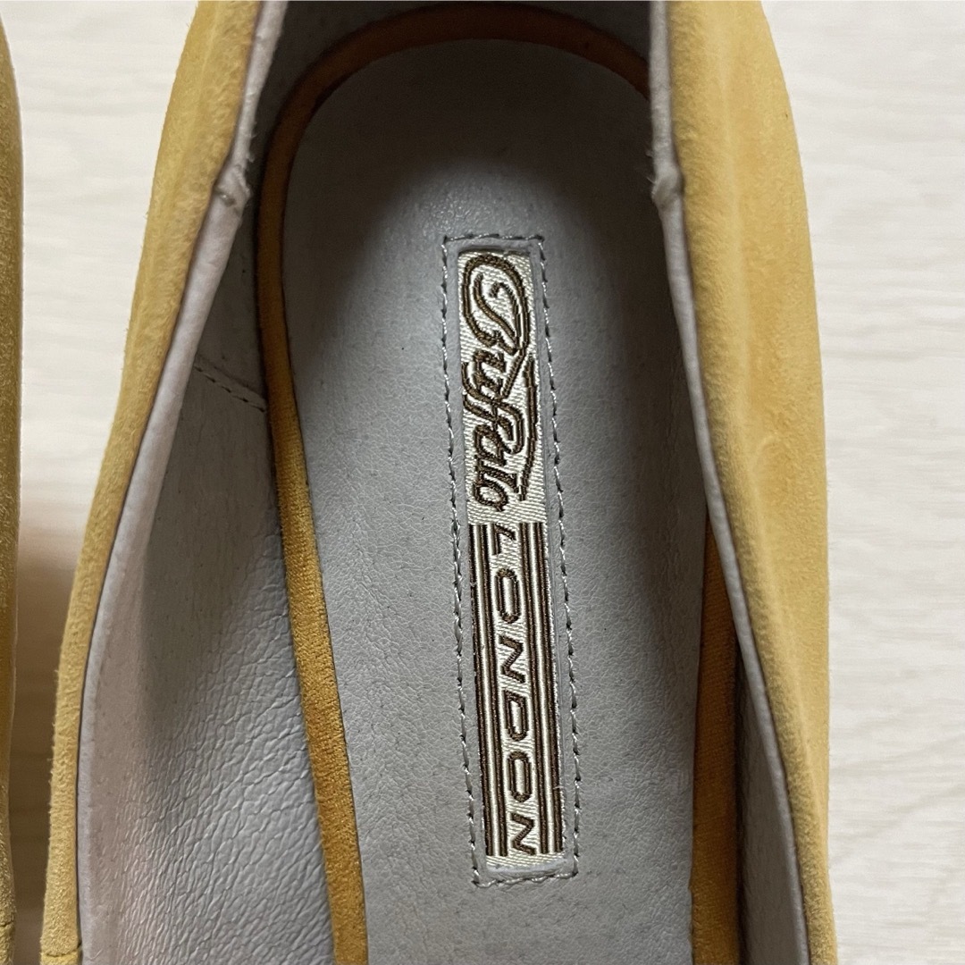 バッファローロンドンマスタードイエローパンプスダイアナトリーバーチザラオデットエ レディースの靴/シューズ(ハイヒール/パンプス)の商品写真