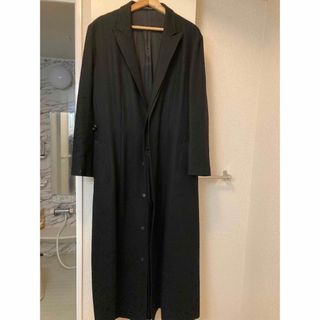 Yohji Yamamoto - Yohji Yamamoto 18aw ウールナイロン混 ロングコート
