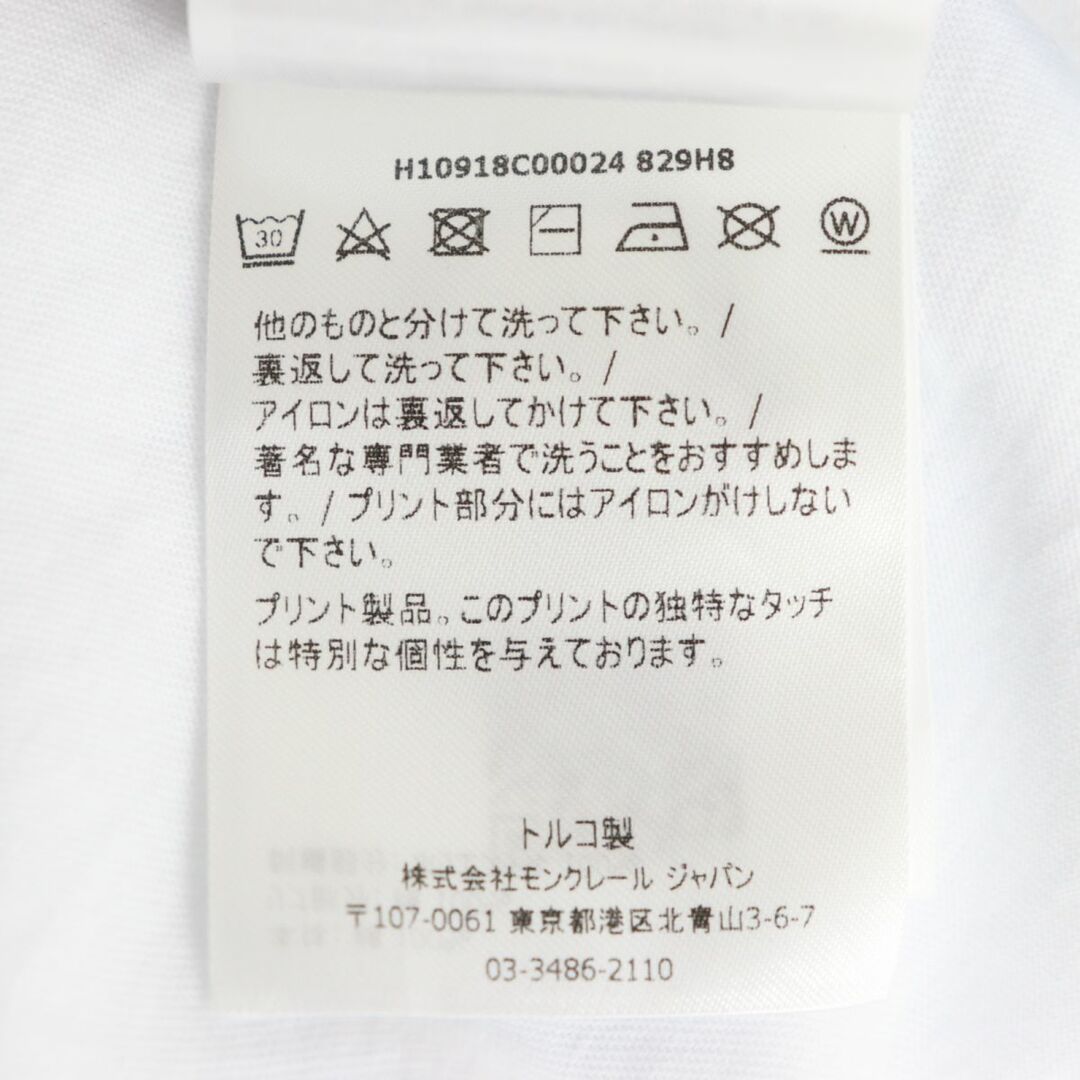 極美品★ モンクレール　ダブルロゴ　Tシャツ　ダークネイビー　サイズS 国内正規