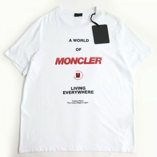 未使用品 2021年製 MONCLER モンクレール SS TSHIRT ロゴ