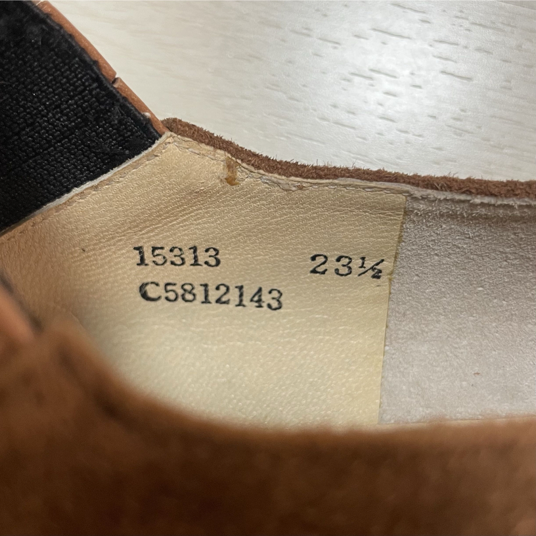 Marie Claire(マリクレール)のマリクレールブラウンローファー革靴フラットシューズパンプスヴィンテージラルフ レディースの靴/シューズ(ローファー/革靴)の商品写真