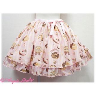 アンジェリックプリティー(Angelic Pretty)のMelty Cream ドーナツ　スカート(ひざ丈スカート)