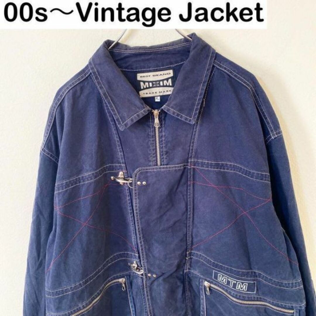 00s〜　Vintage ファイヤーマンジャケット　古着　ストリート　y2k