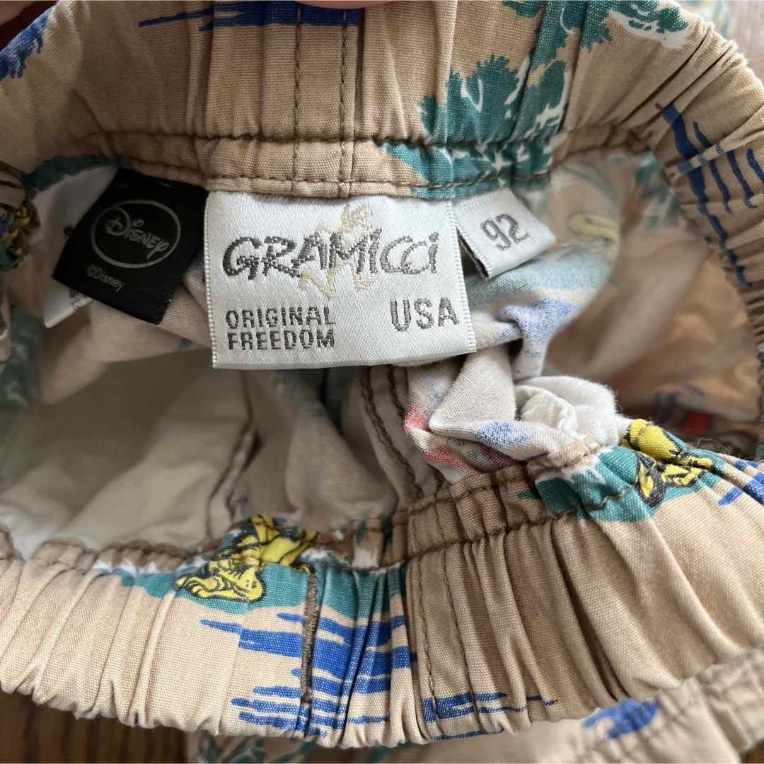 GRAMICCI - グラミチ ミッキーマウスハーフパンツ ９２cm