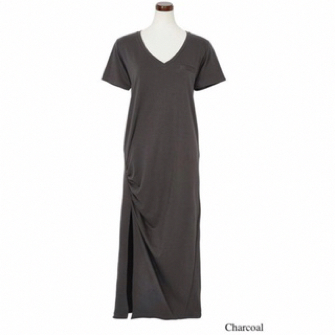 Her lip to(ハーリップトゥ)のHer lip to  Relaxed T-Shirt Long Dress レディースのワンピース(ロングワンピース/マキシワンピース)の商品写真