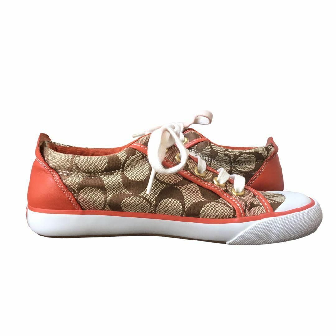 極美品 coach コーチ スニーカー シグネチャ ローカット | svetinikole
