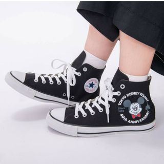 オールスター(ALL STAR（CONVERSE）)のディズニー40周年　コンバースコラボ　CONVERSE　スニーカー　26.5cm(キャラクターグッズ)