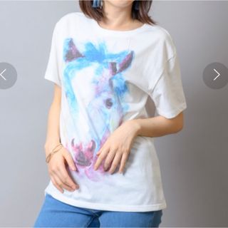 イトワトーキョー(itowa tokyo)の新品 itowa tokyo アニマルフェイス Tシャツ イトワトーキョー 動物(Tシャツ(半袖/袖なし))