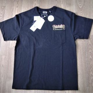 スラッシャー(THRASHER)のセール25%OF スラッシャー US綿 フレーム ポケット Tシャツ 半袖(Tシャツ/カットソー(半袖/袖なし))