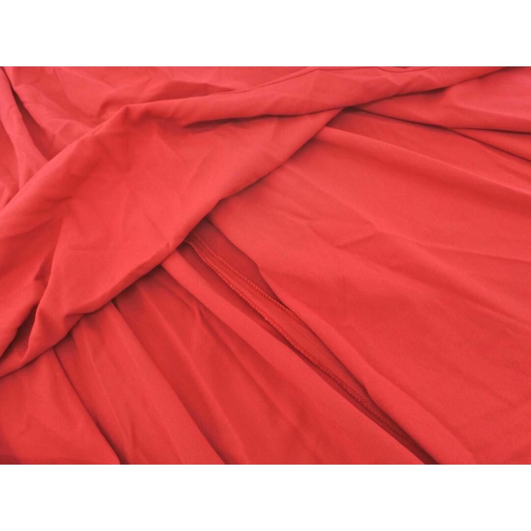 INGNI(イング)のINGNI イング ロング フレア スカート sizeM/赤 ■■ レディース レディースのスカート(ロングスカート)の商品写真