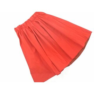 ブリスポイント(BLISS POINT)のブリスポイント リバーシブル フレア スカート sizeM/赤ｘ茶 ■■ レディース(ひざ丈スカート)
