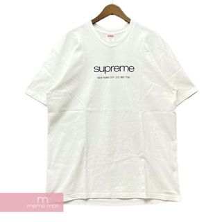 シュプリーム(Supreme)のSupreme 2020SS Shop Tee シュプリーム ショップTシャツ 半袖カットソー クラシックロゴプリント ホワイト サイズXL【230705】【新古品】【me04】(Tシャツ/カットソー(半袖/袖なし))