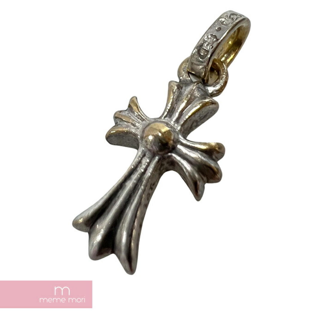 最終決算CHROME HEARTS 18KWG DMND ネックレス CRS ダイヤモンド CH