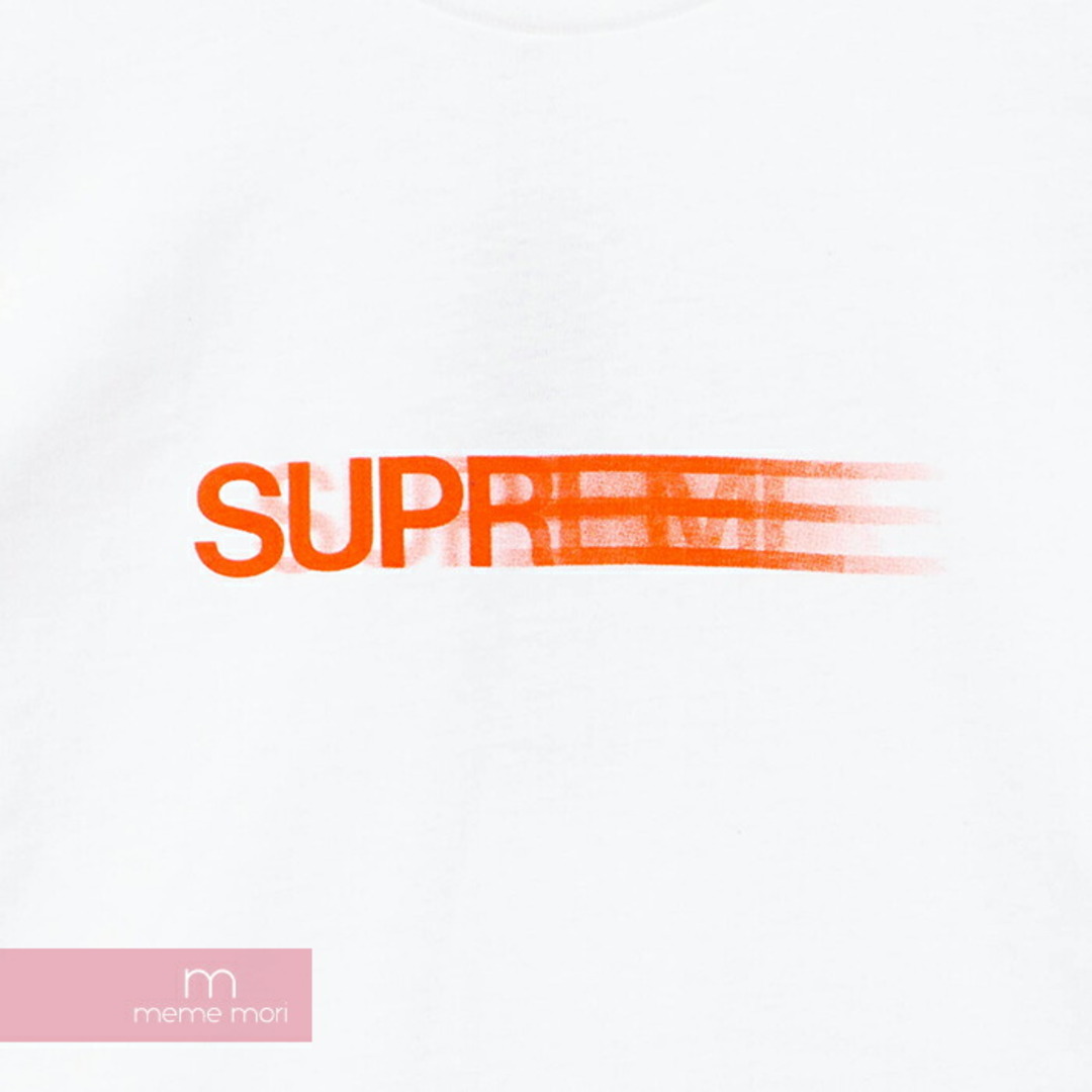 Supreme 2020SS Motion Logo Tee シュプリーム モーションロゴTシャツ 半袖カットソー ロゴプリント ホワイト サイズXL 【230709】【新古品】【me04】