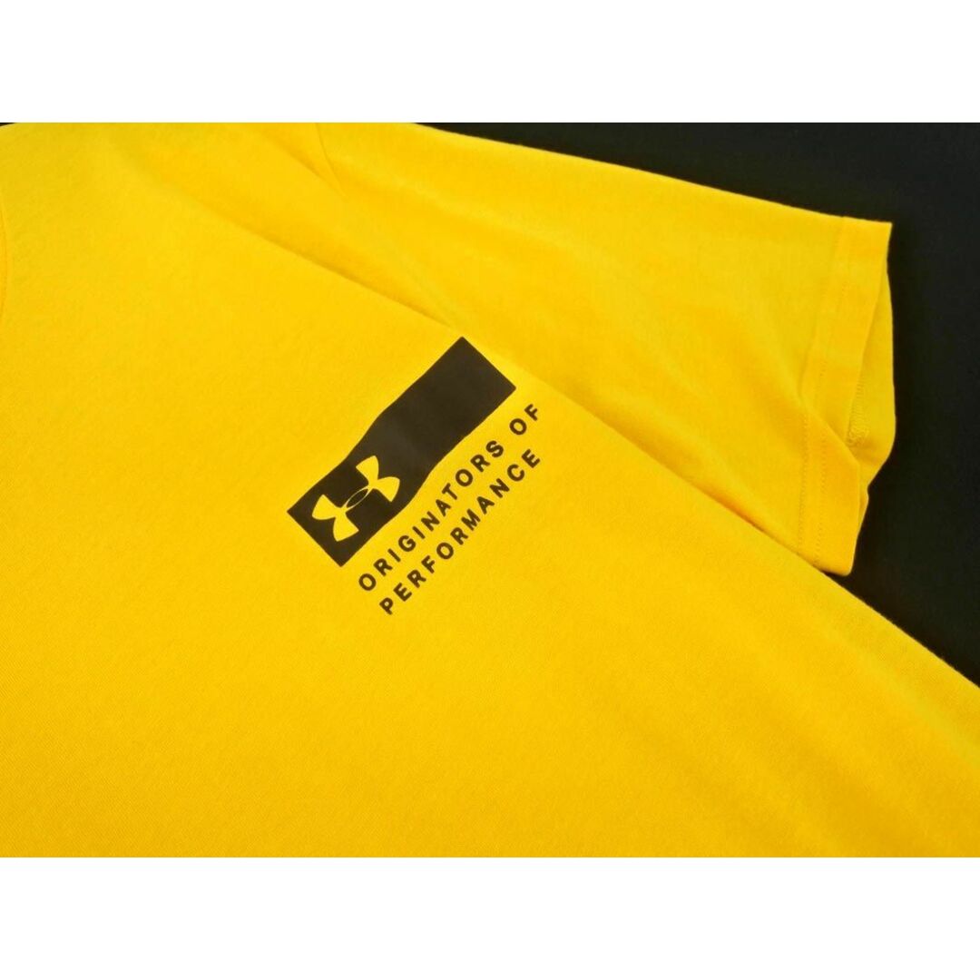 UNDER ARMOUR(アンダーアーマー)のアンダーアーマー 半袖 Tシャツ sizeMD/黄 ■◆ メンズ メンズのトップス(Tシャツ/カットソー(半袖/袖なし))の商品写真