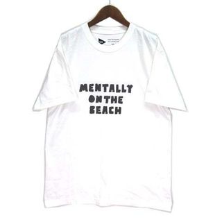 アザー(other)のファング FUNG ON THE BEACH プリント Tシャツ 半袖 白 S(Tシャツ(半袖/袖なし))