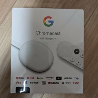 クローム(CHROME)の(新品未開封)chromecast with google tv 4k(その他)