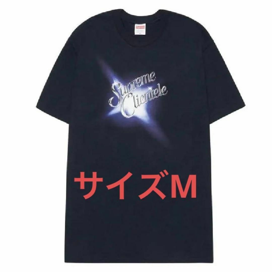 20FW SUPREME CLIENTELE TEE NAVY ネイビー M