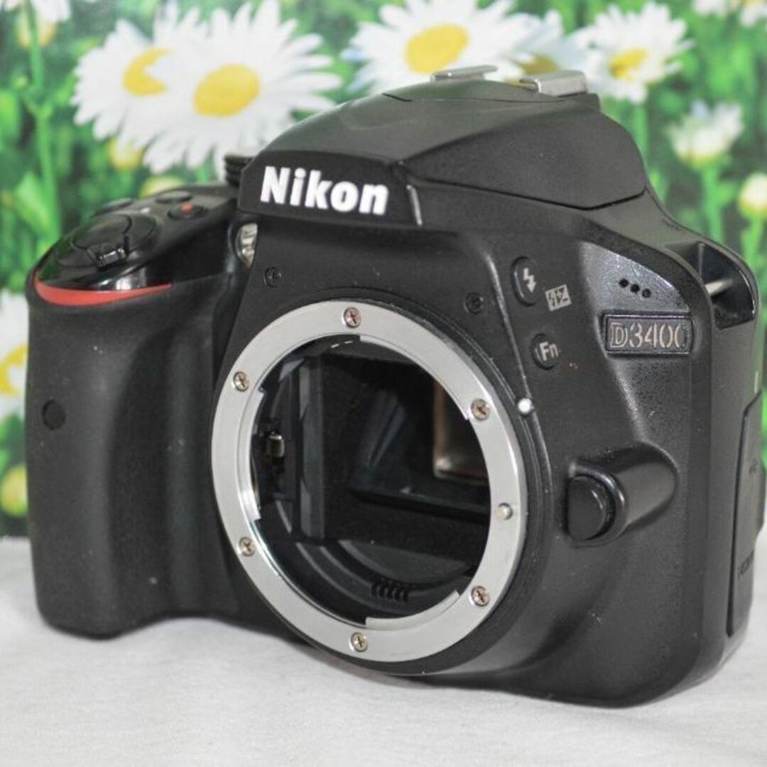 Nikon - ❤Nikon❤美品❤️スマホ転送OK❤️Nikon D3400の通販 by yume