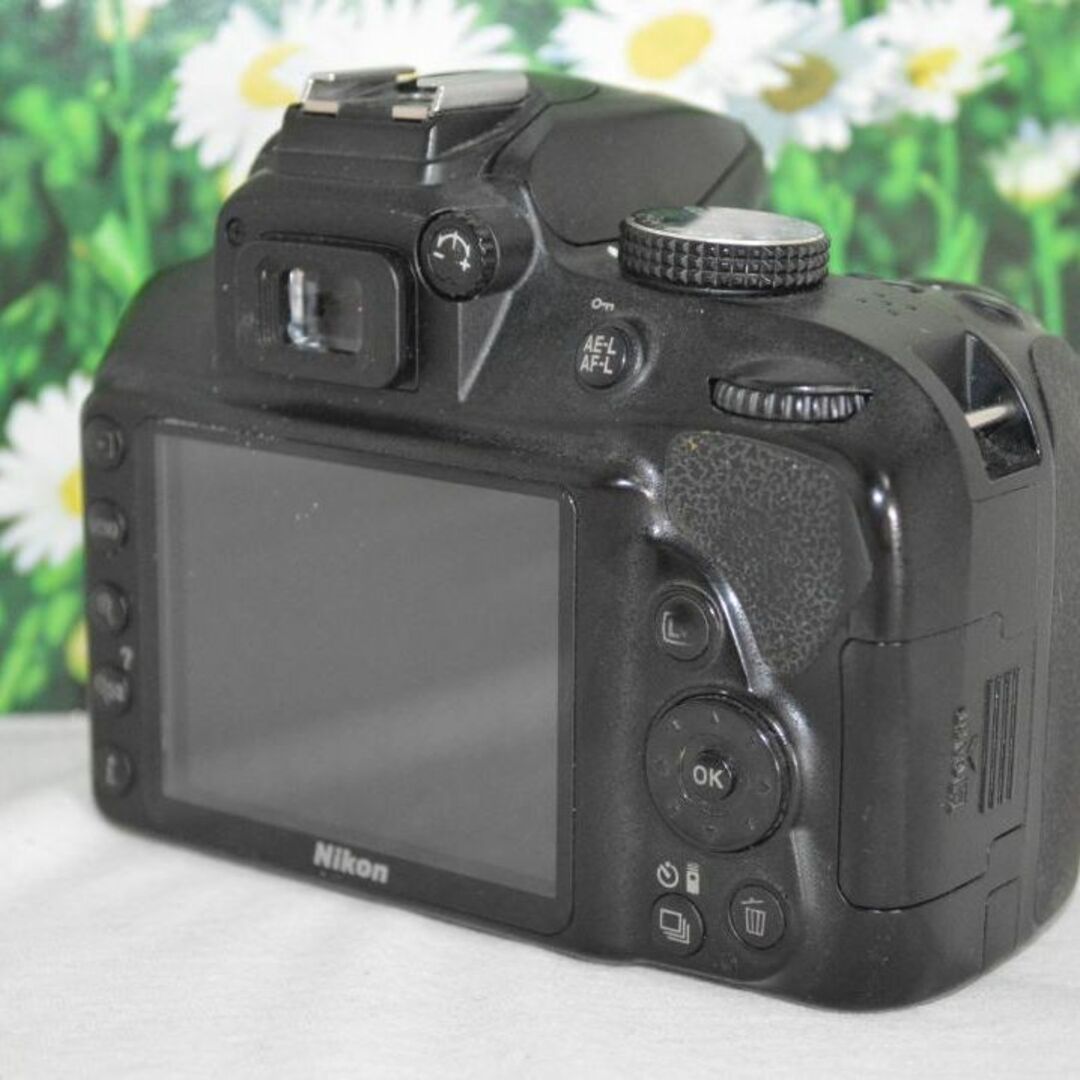 Nikon - ❤Nikon❤美品❤️スマホ転送OK❤️Nikon D3400の通販 by yume