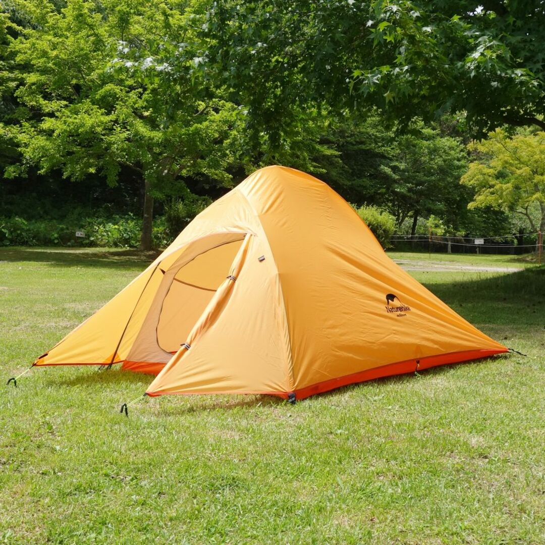 美品 ネイチャーハイク Naturehike Cloud Up 2 クラウドアップ2 フットプリント 付き 山岳テント 2人用 登山 キャンプ アウトドア