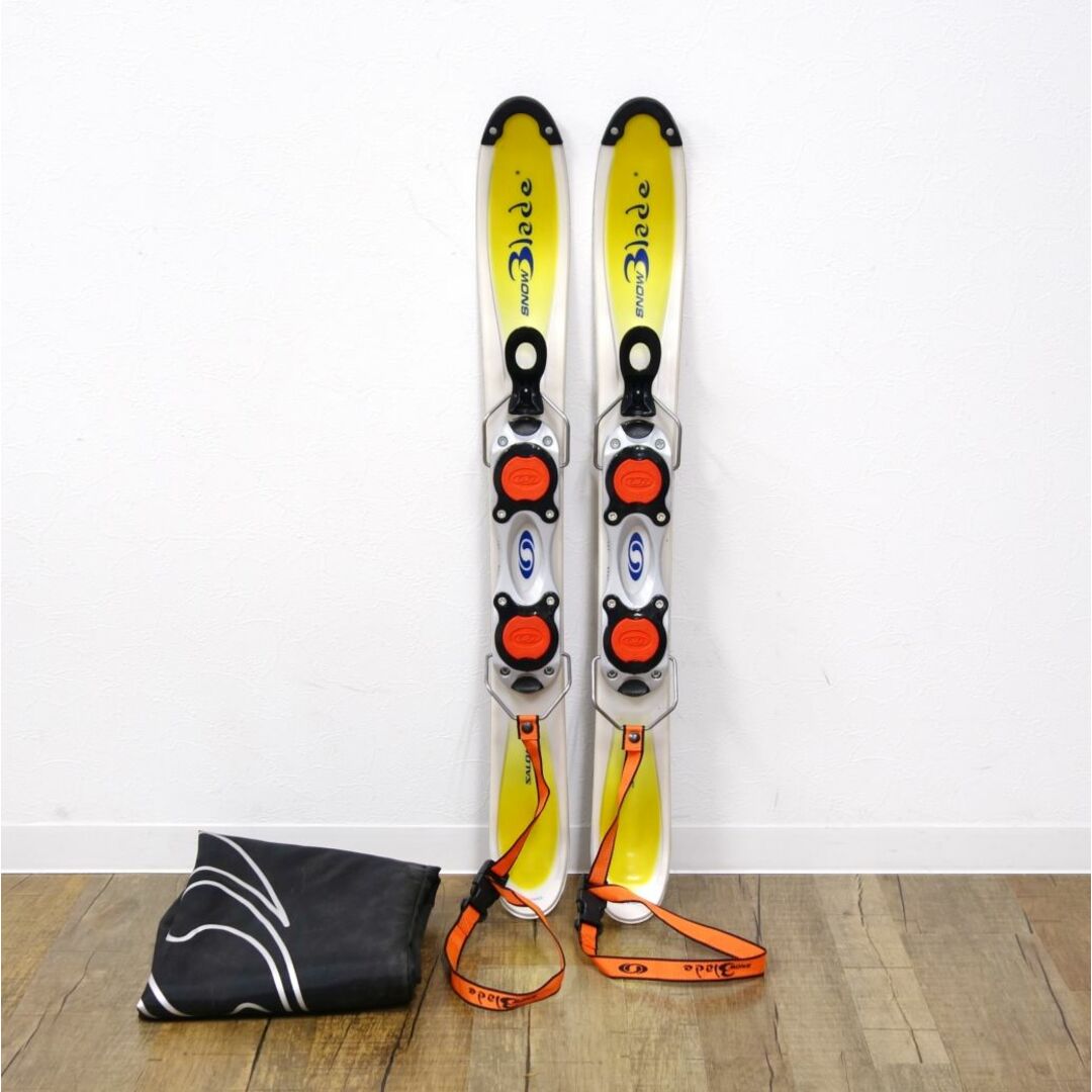 サロモン SALOMON SNOW Blade スノーブレード ファンスキー90cm センター80ｍｍ ショートスキー アウトドアカラー-