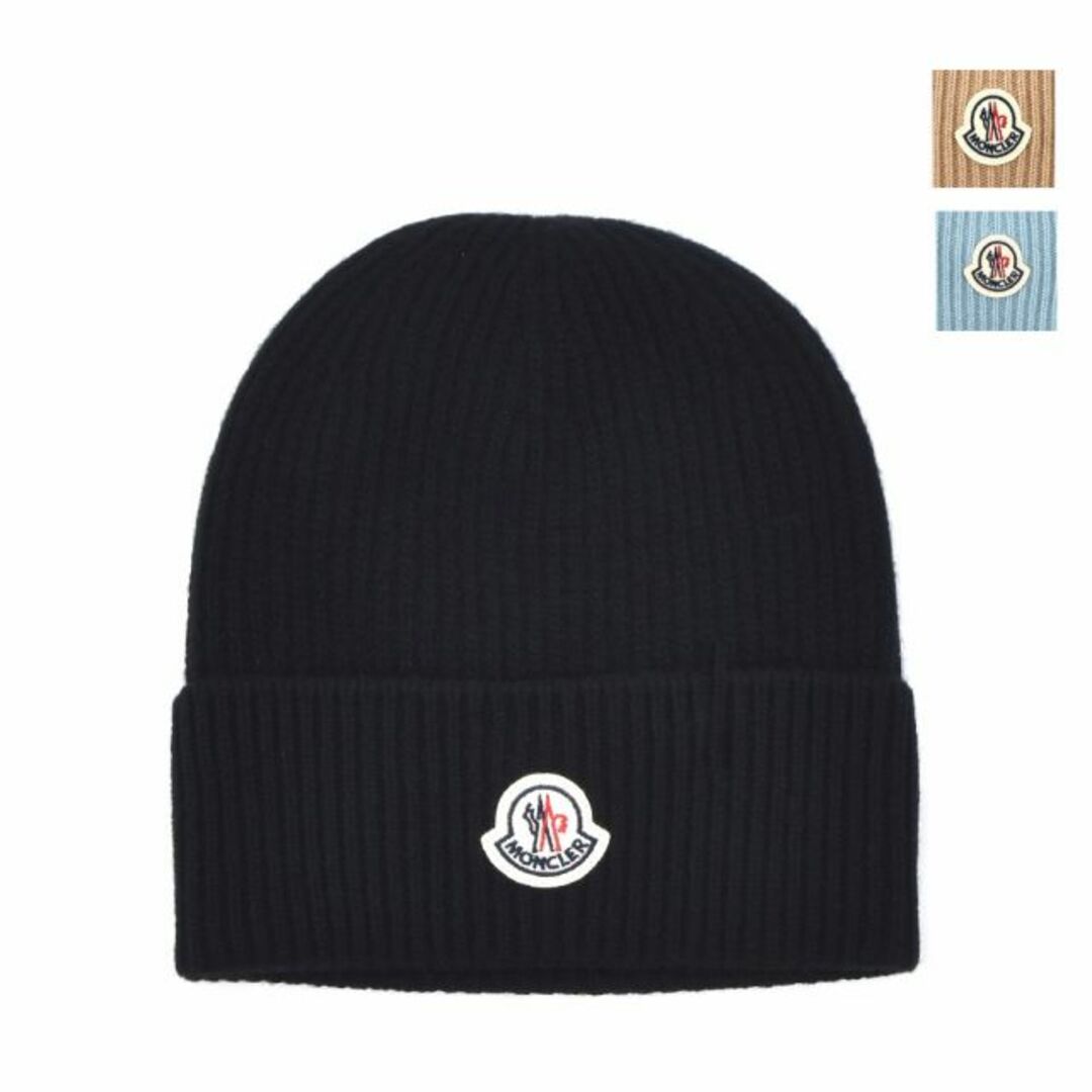 MONCLER - 【BLACK】モンクレール ニットキャップの通販 by MONCLER - 【BLACK】モンクレール ニットキャップの通販 by